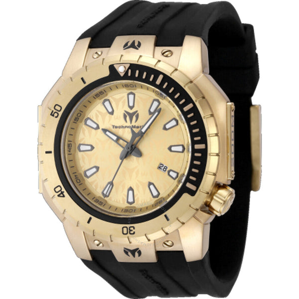 TechnoMarine Manta Quartz Gold Dial Men's Watch TM-224010 - The Watches Men & Co