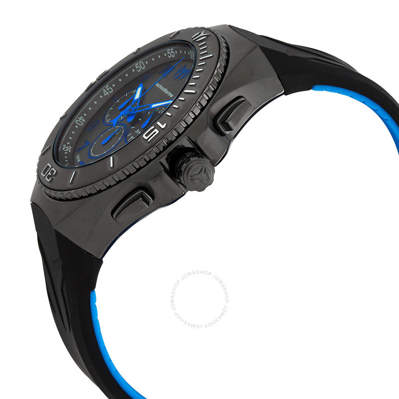 Technomarine Manta Quartz Gunmetal Dial Watch TM-220019 - The Watches Men & Co #2