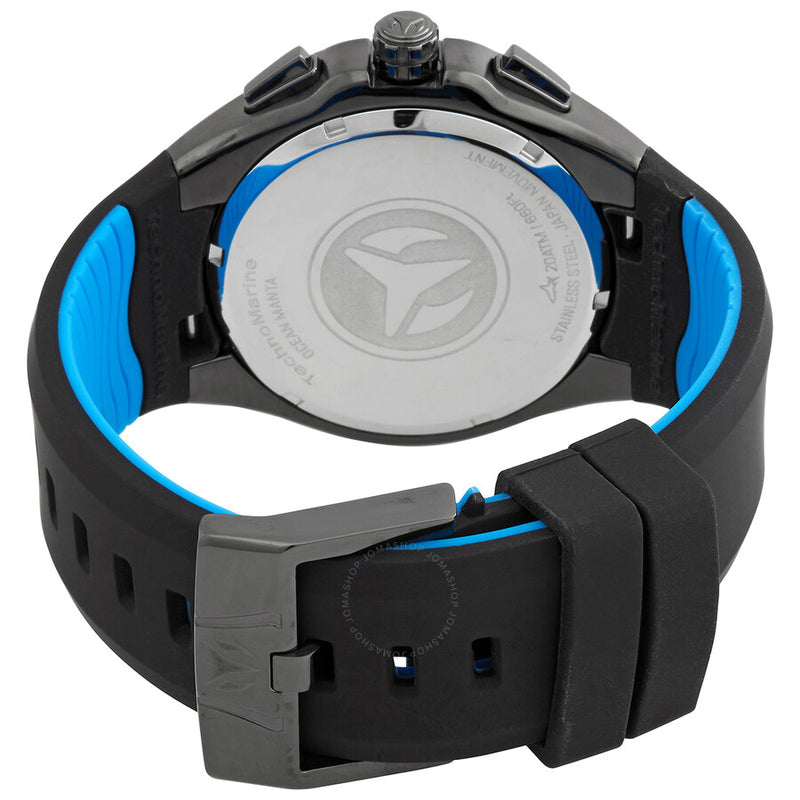 Technomarine Manta Quartz Gunmetal Dial Watch TM-220019 - The Watches Men & Co #3