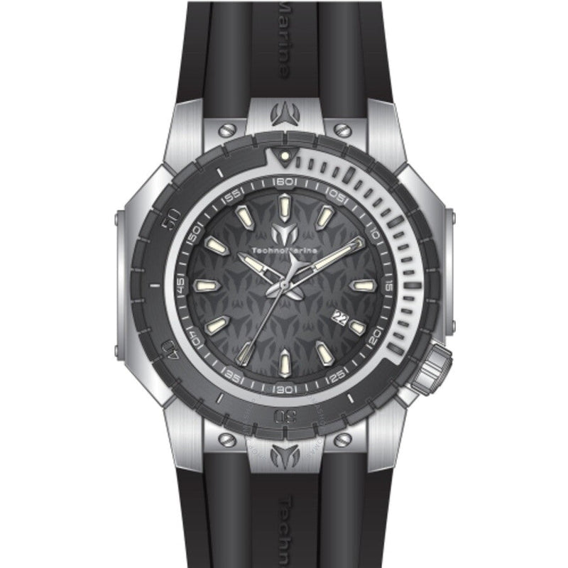Technomarine Manta Sea Quartz Gunmetal Dial Men's Watch TM-224006 - The Watches Men & Co