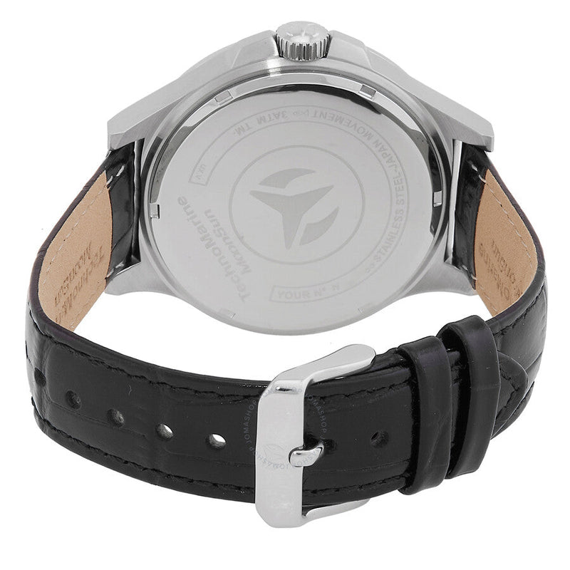 Technomarine MoonSun Date-Day Quartz Charcoal Dial Men's Watch TM-822026 - The Watches Men & Co #3
