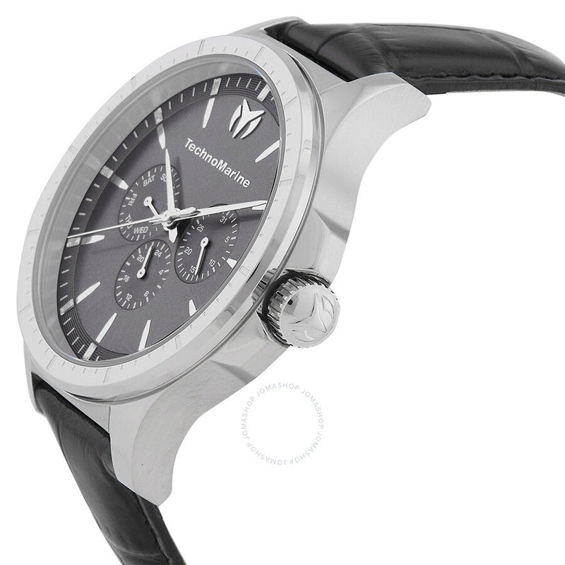 Technomarine MoonSun Date-Day Quartz Charcoal Dial Men's Watch TM-822026 - The Watches Men & Co #2