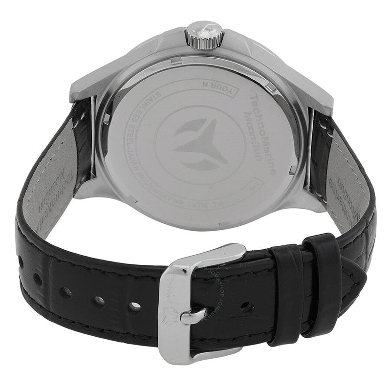 Technomarine MoonSun Date-Day Quartz Silver Dial Men's Watch TM-822025 - The Watches Men & Co #3
