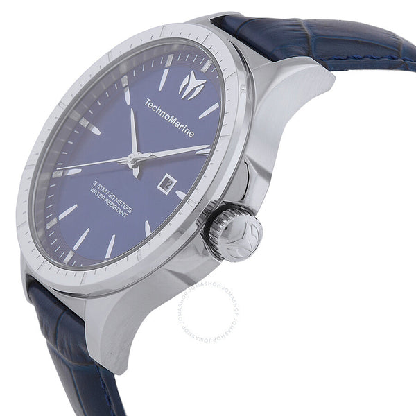 Technomarine MoonSun Date Quartz Blue Dial Men's Watch TM-822012 - The Watches Men & Co #2