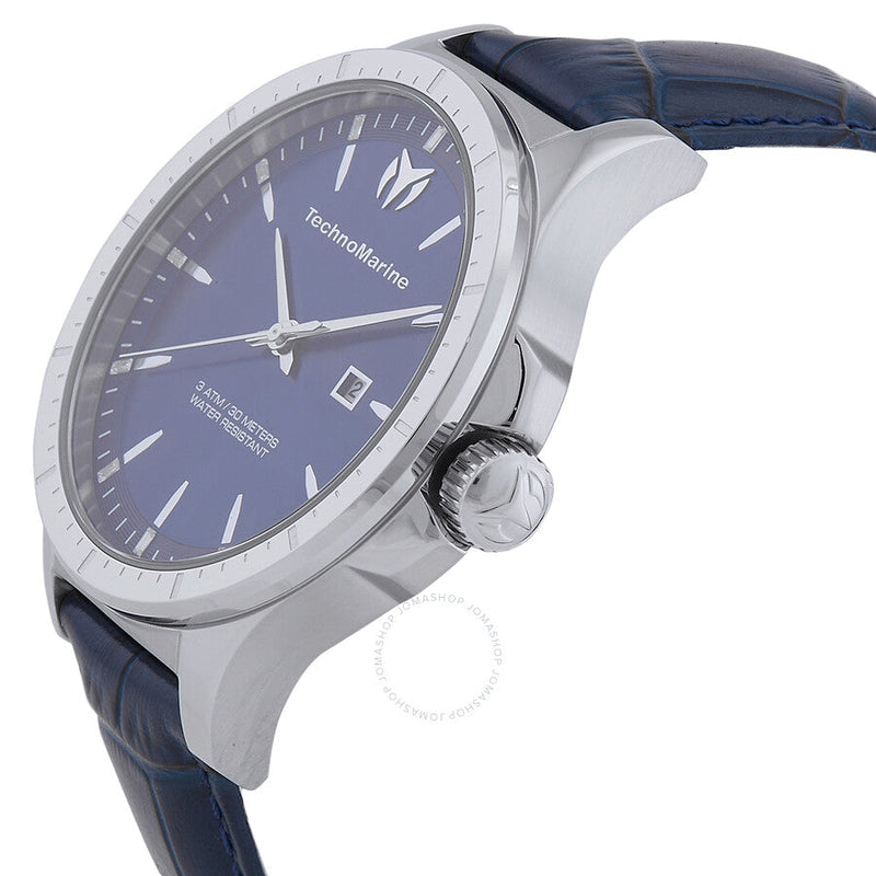 Technomarine MoonSun Date Quartz Blue Dial Men's Watch TM-822012 - The Watches Men & Co #2