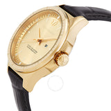 Technomarine MoonSun Date Quartz Gold Dial Ladies Watch TM-822045 - The Watches Men & Co #2