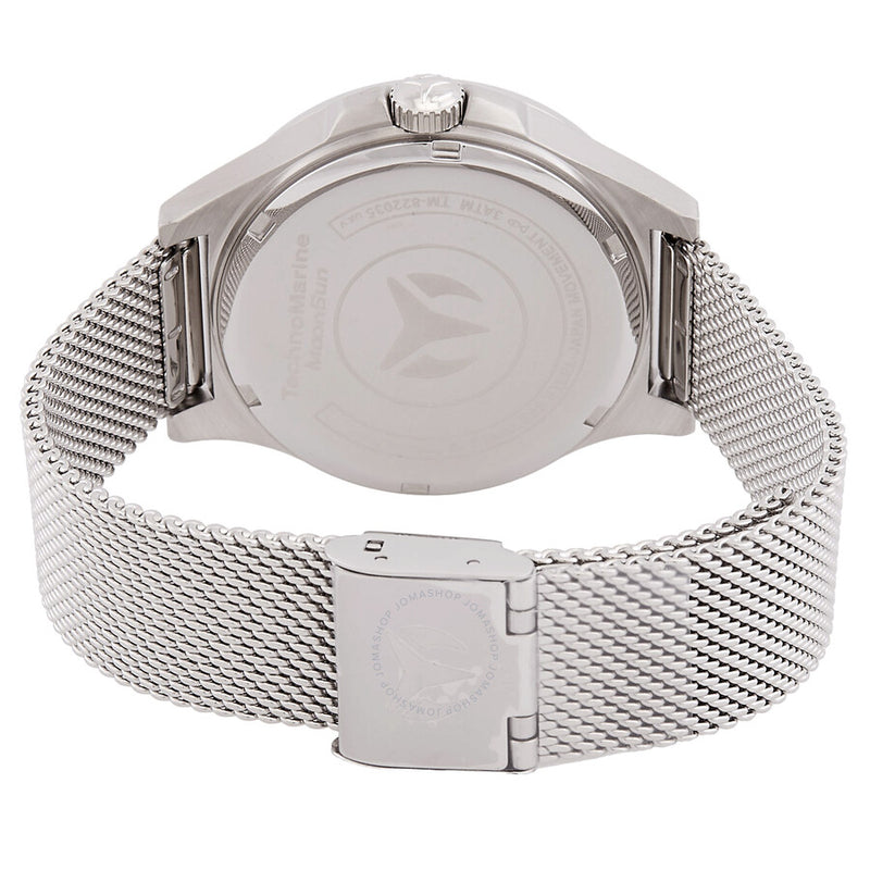 Technomarine MoonSun Date Quartz Light Blue Dial Ladies Watch TM-822035 - The Watches Men & Co #3