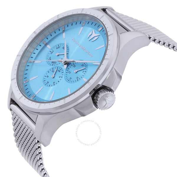 Technomarine Moonsun Light Blue Dial Men's Watch TM-822020 - The Watches Men & Co #2