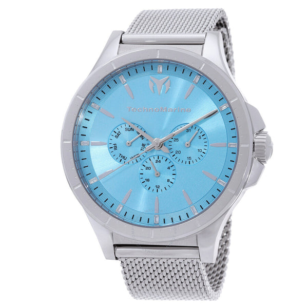 Technomarine Moonsun Light Blue Dial Men's Watch TM-822020 - The Watches Men & Co