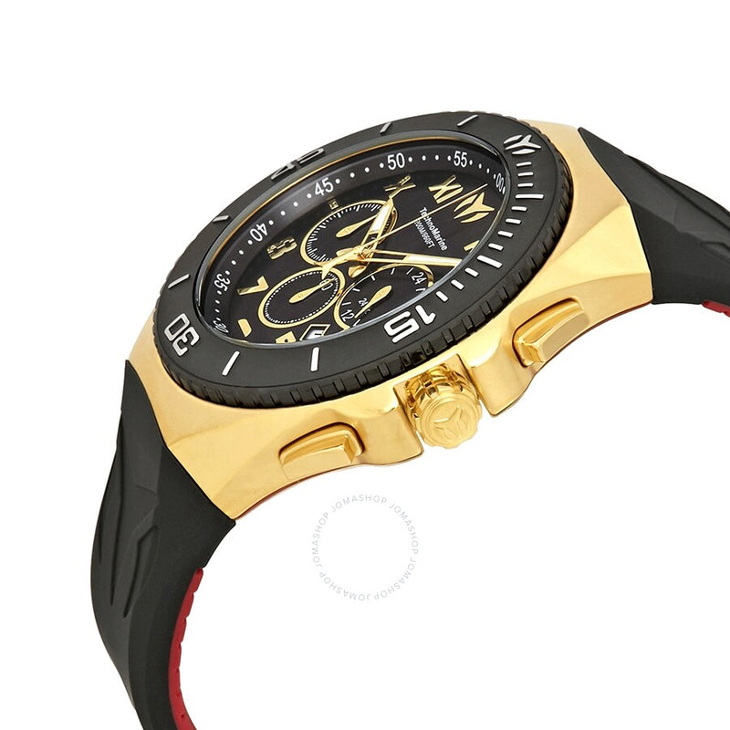 Technomarine Ocean Manta Black Dial Men's Chronograph Watch215066 - The Watches Men & Co #2
