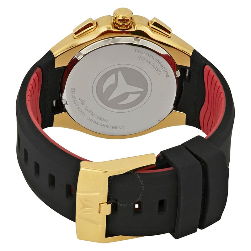 Technomarine Ocean Manta Black Dial Men's Chronograph Watch215066 - The Watches Men & Co #3