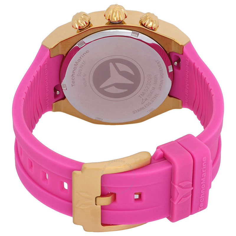 Technomarine Reef Chronograph GMT Quartz Ladies Watch TM-523009 - The Watches Men & Co #3
