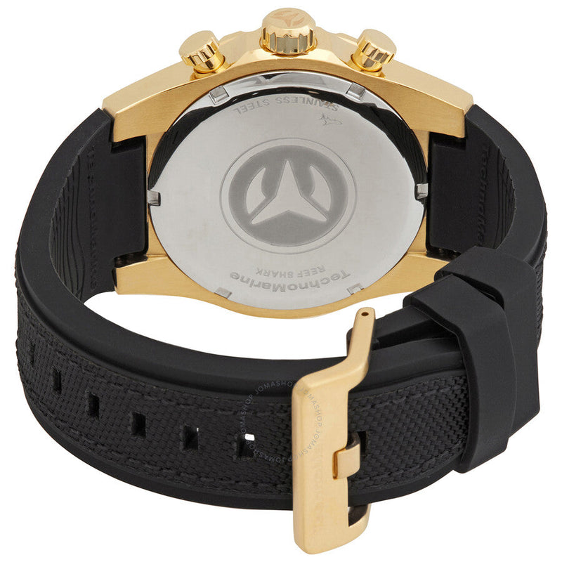 Technomarine Reef Chronograph Quartz Black Dial Men's Watch TM-519008 - The Watches Men & Co #3