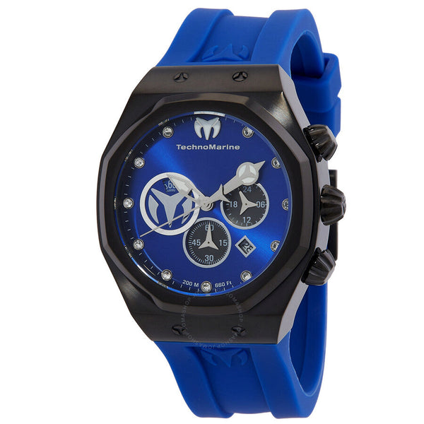 Technomarine Reef Sun Chronograph Quartz Blue Dial Men's Watch TM-523001 - The Watches Men & Co