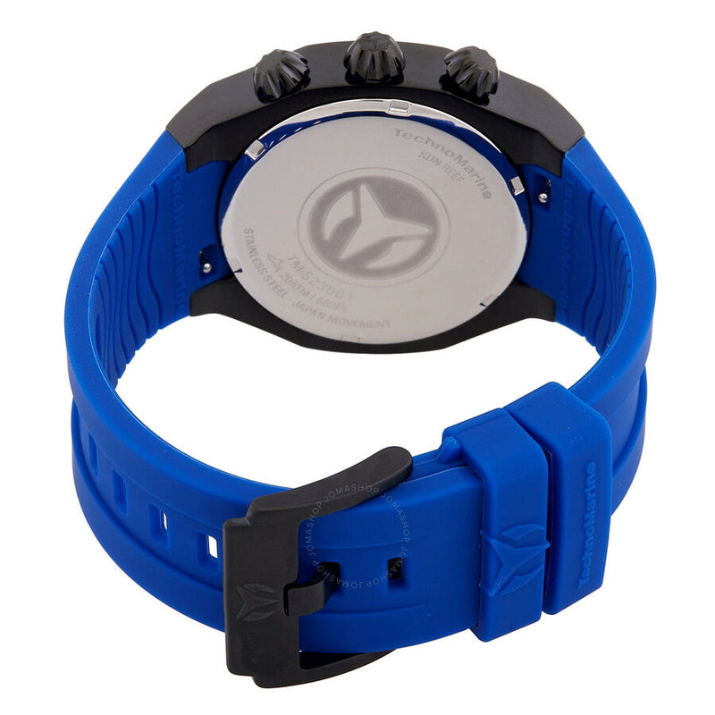 Technomarine Reef Sun Chronograph Quartz Blue Dial Men's Watch TM-523001 - The Watches Men & Co #3