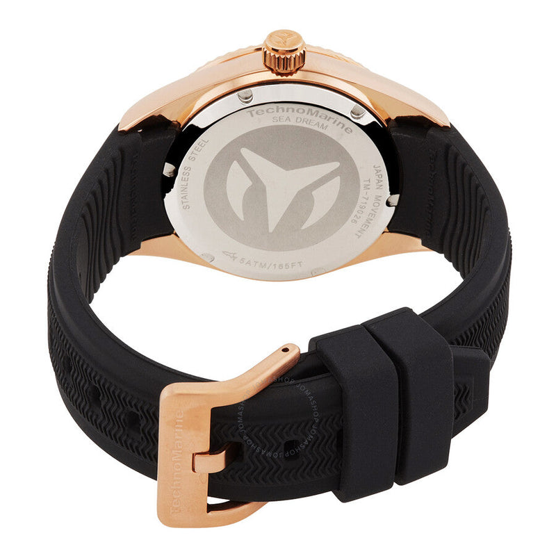 Technomarine Sea GMT Quartz Rose Gold Dial Men's Watch TM-719026 - The Watches Men & Co #3