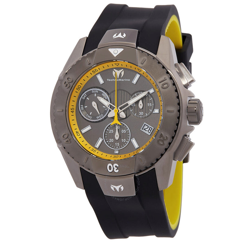Technomarine UF6 Chronograph Quartz Gunmetal Dial Men's Watch TM-621034 - The Watches Men & Co