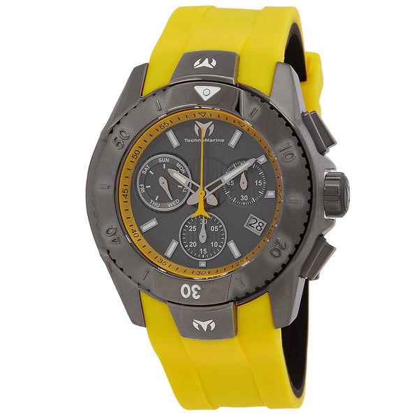 Technomarine UF6 Chronograph Quartz Gunmetal Dial Men's Watch TM-621035 - The Watches Men & Co