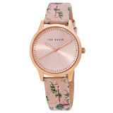 Ted Baker Fitzrovia Jardin Quartz Rose Gold Dial Ladies Watch BKPFZF006 - The Watches Men & Co