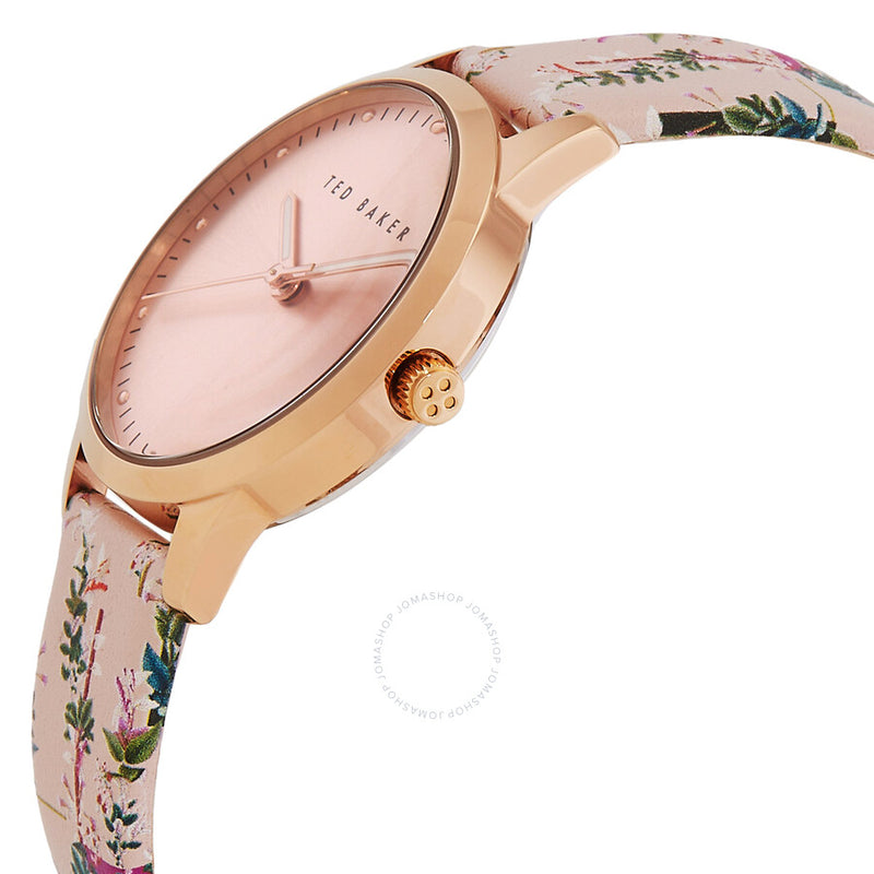 Ted Baker Fitzrovia Jardin Quartz Rose Gold Dial Ladies Watch BKPFZF006 - The Watches Men & Co #2