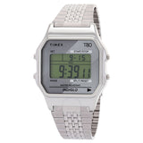 Timex 80 Alarm Quartz Digital Stainless Steel Bracelet Unisex Watch TW2R79300 - The Watches Men & Co