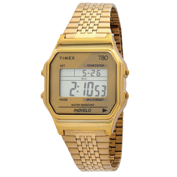 Timex 80 Alarm Quartz Digital Unisex Watch TW2R79200YB - The Watches Men & Co