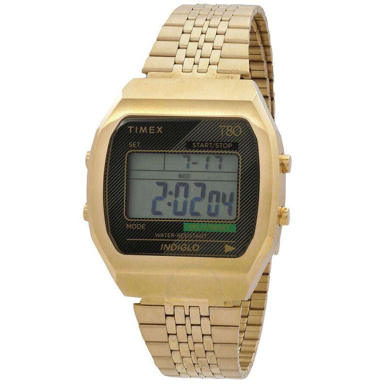 Timex 80 Alarm Quartz Stainless Steel Bracelet Unisex Watch TW2V74300 - The Watches Men & Co