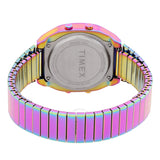 Timex 80 Quartz Digital Blue Dial Expansion Band Ladies Watch TW2W57100 - The Watches Men & Co #3