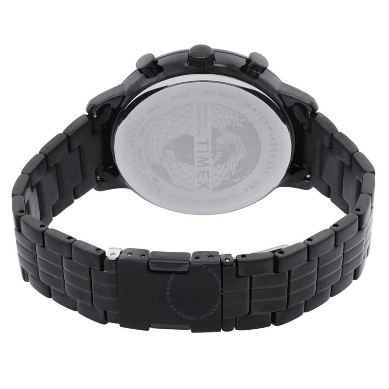 Timex Chicago Chronograph Quartz Black Dial Men's Watch TW2W13400 - The Watches Men & Co #3