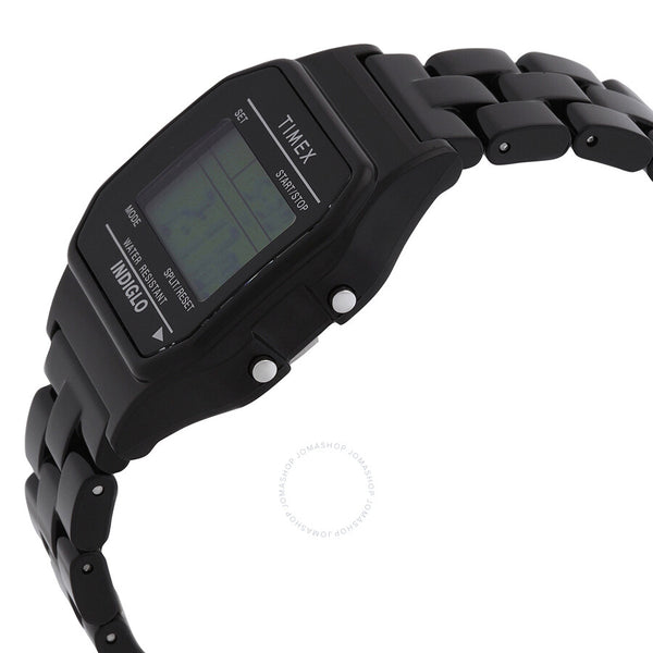 Timex Classic Quartz Digital Black Dial Watch TW2V20000 - The Watches Men & Co #2
