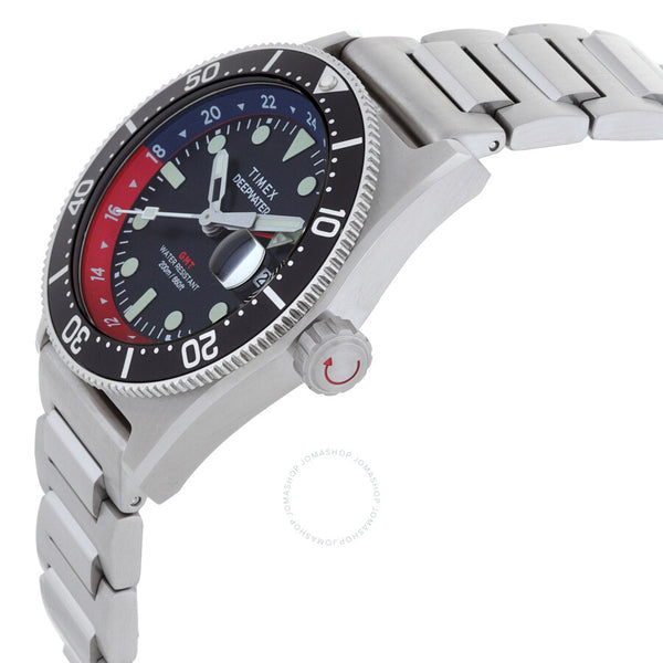 Timex Deepwater Reef Quartz Black Dial Men's Watch TW2W95300 - The Watches Men & Co #2