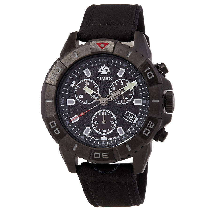 Timex Expedition North Ridge Chronograph Quartz Black Dial Men's Watch TW2W16000 - The Watches Men & Co