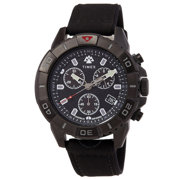 Timex Expedition North Ridge Chronograph Quartz Black Dial Men's Watch TW2W16000 - The Watches Men & Co