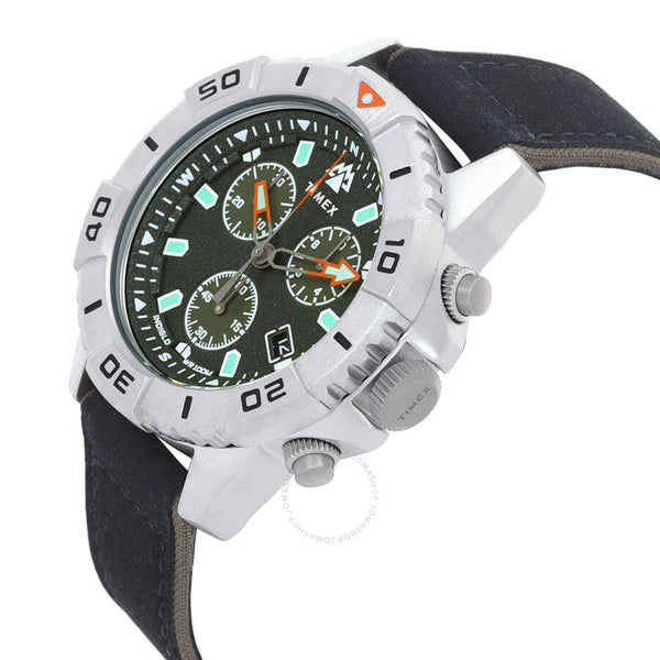 Timex Expedition North Ridge Chronograph Quartz Green Dial Men's Watch TW2W16100 - The Watches Men & Co #2