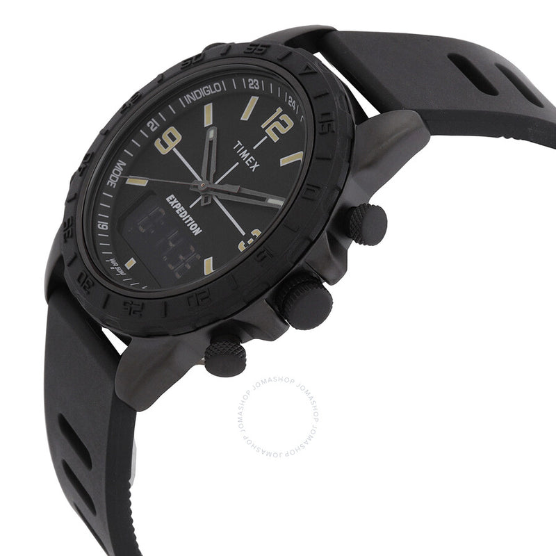Timex Expedition Pioneer Chronograph Quartz Analog-Digital Black Dial Men's Watch TW4B17000 - The Watches Men & Co #2