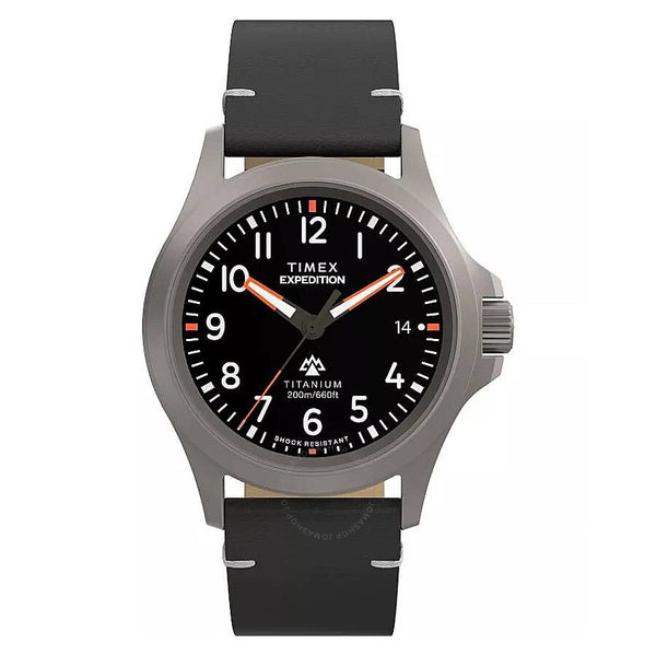 Timex Expedition Quartz Black Dial Men's Watch TW2W78000VQ - The Watches Men & Co