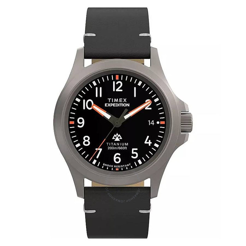 Timex Expedition Quartz Black Dial Men's Watch TW2W78000VQ - The Watches Men & Co