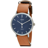 Timex Fairfield Slip-Thru Quartz Blue Dial Men's Watch TW2P97800 - The Watches Men & Co