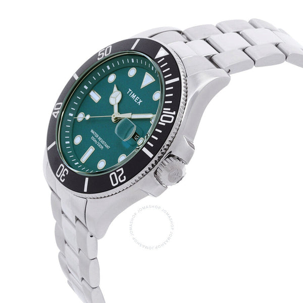 Timex Harborside Coast Quartz Green Dial Men's Watch TW2V91900 - The Watches Men & Co #2