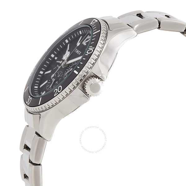 Timex Harborside Multifunction Quartz Black Dial Men's Watch TW2U13100 - The Watches Men & Co #2