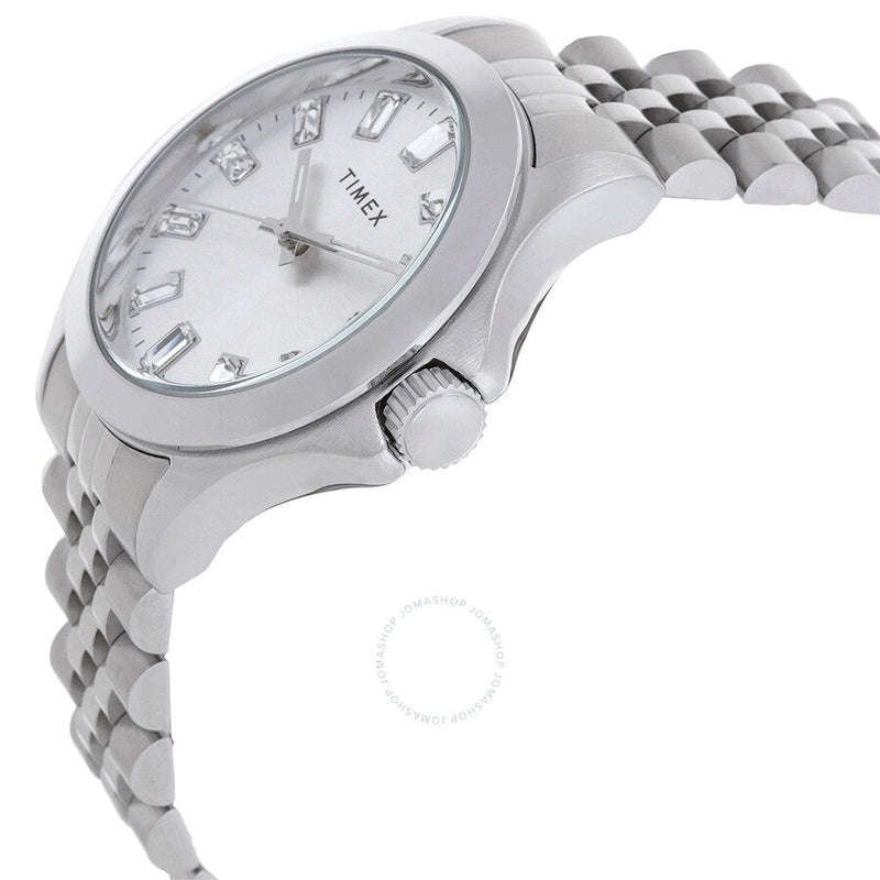 Timex Kaia Quartz Silver Dial Ladies Watch TW2V79900 - The Watches Men & Co #2