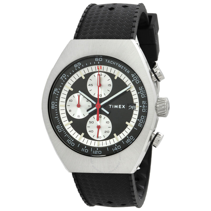 Timex Legacy Chronograph Quartz Black Dial Men's Watch TW2W64500 - The Watches Men & Co