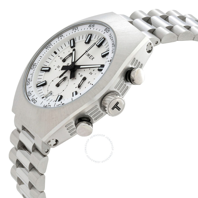 Timex Legacy Chronograph Quartz Silver Dial Men's Watch TW2W22200 - The Watches Men & Co #2