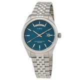 Timex Legacy Day and Date Quartz Green Dial Men's Watch TW2V68000 - The Watches Men & Co
