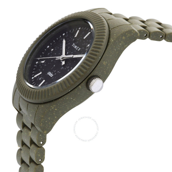 Timex Legacy Ocean Quartz Black Dial Men's Watch TW2V77100JR - The Watches Men & Co #2