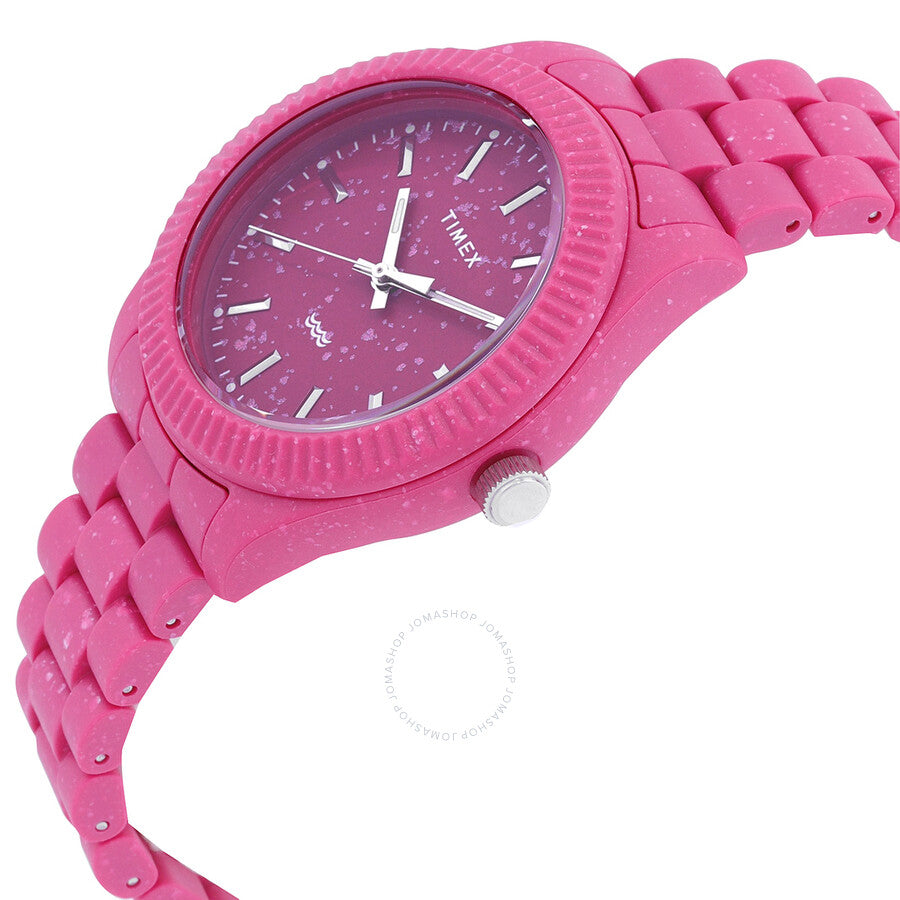 Timex Legacy Ocean Quartz Pink Dial Ladies Watch TW2V77200 - The Watches Men & Co #2