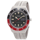 Timex M79 Automatic Black Dial Men's Watch TW2U83400 - The Watches Men & Co