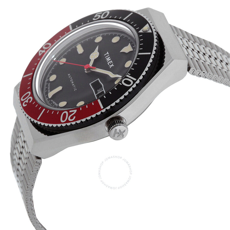 Timex M79 Automatic Black Dial Men's Watch TW2U83400 - The Watches Men & Co #2