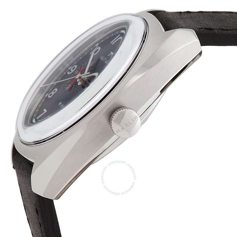 Timex Marlin Automatic Black Dial Men's Watch TW2V62100 - The Watches Men & Co #4