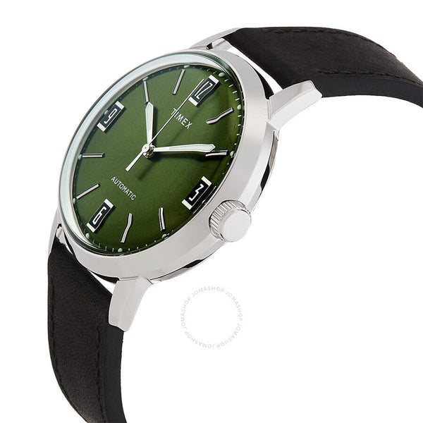 Timex Marlin Automatic Green Dial Men's Watch TW2V44600 - The Watches Men & Co #2